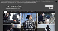 Desktop Screenshot of ladyasmodina.com